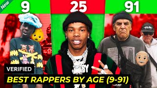 BEST RAPPERS BY AGE 9  91 Years Old [upl. by Iztim]