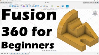 Fusion 360 Tutorial for Beginners 2022 [upl. by Aisetal716]