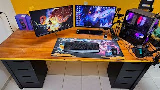 Melhorando o Setup Gamer Colocando o Gaveteiro Da Shopee vale a pena e Futuras Mudanças [upl. by Eirrotal]