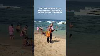 VIRAL AND TRENDING BEACH 2024PATAR WHITESAND BEACH RESORT BOLINAO PANGASINAN music beach travel [upl. by Iveson222]