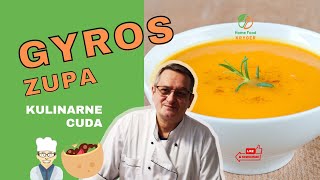 Zupa Gyros Jak Zrobić Pyszną Zupę Gyros i Zachwycić Gości  Home Food Kryger [upl. by Weiman]