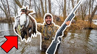 EPIC Duck Hunt at the GIANT BEAVER DAM  It Was LOADED CATCH CLEAN COOK [upl. by Ecnatsnoc536]