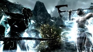 Skyrim Battles  OFFICIAL  Tsun vs The Ebony Warrior ReloadedLegendary Settings [upl. by Nirad83]