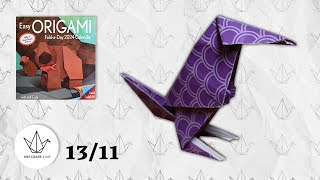 1311  Crow  Easy ORIGAMI Calendar 2024 [upl. by Kahler]