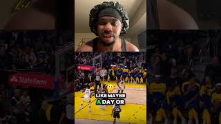 Peep game trending nba goldenstatewarriors [upl. by Ludovico]