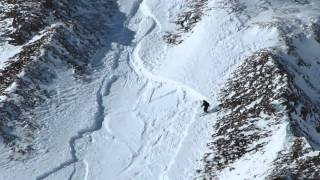 Skier and Avalanche in Tignes France  Viral Video UK [upl. by Neenwahs285]