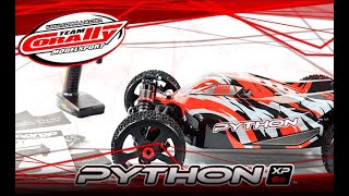 Team Corally  PYTHON 6S  18 Scale 4WD Buggy  Unboxing [upl. by Rosana]