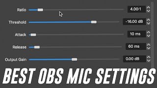 Best OBS Audio Settings To Stop Distorting on Stream [upl. by Avot]