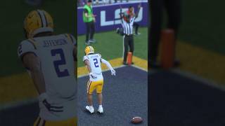 LSU Justin Jefferson Griddy 🔥🕺 cfb25 [upl. by Lemej566]