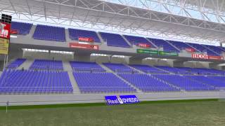 Carlos Tartiere tribuna Buenavista  Aramo [upl. by Rheta]