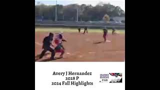 Avery J Hernandez 2028 P 2024 Fall Highlights [upl. by Concoff]