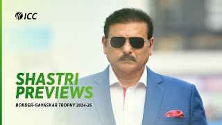 Ravi Shastri previews the BorderGavaskar Trophy 202425  WTC25 [upl. by Germano]