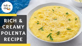 Creamy Polenta Recipe A Rich and Comforting Italian Classic [upl. by Acemat22]