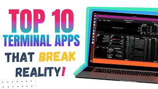 Top 10 INSANE Linux Terminal Applications You Should Be Using Command Line Sorcery [upl. by Loralee307]