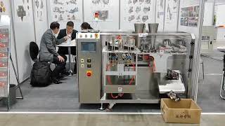 Duplex doypack bag packaging machine zipper bag packing machine mini duplex packing machine [upl. by Norma]