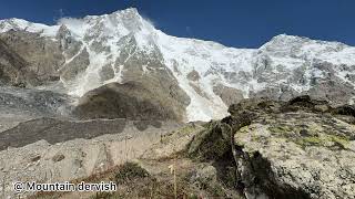 Nanga Parbat Rupal Face Base camp High Adventure camping Drone Footage and high class Adventure [upl. by Namrac]