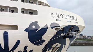 Live from Rotterdam on the MSC Euribia [upl. by Llejk]