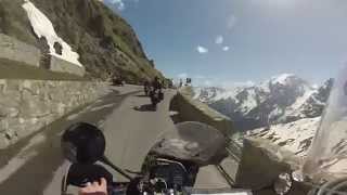 Stelvio Pass Italy Stilfserjoch Alpen Pass Passo Stelvio BMW GS 1200 [upl. by Yeca849]