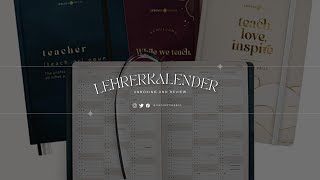 Unboxing amp Review Lebenskompass Lehrerkalender 20232024  ideale Planer für Lehrerinnen und Lehrer [upl. by Fawne768]