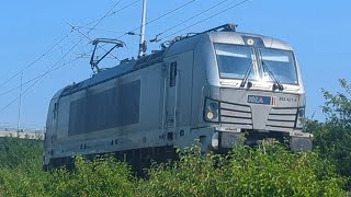 METRANS Vectron ide strojno za Sisak [upl. by Cinom]