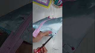 Makeup Bag  Pouch DIY  How to Sew Makeup Bag  Zipper Pouch  Small Cosmetic Bag Sewing Tutorial [upl. by Alyac]