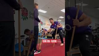 Day in the life of an England Rugby physio 💪 part 1 [upl. by Aicenat931]