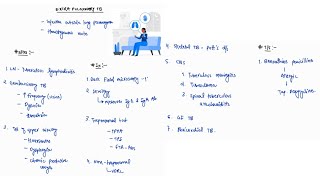 EXTRAPULMONARY TB NOTES  INFECTIOUS DISEASE  MEDICINE  ONE PAGE NOTES  4TH PROFF  MBBS [upl. by Ahtekal420]