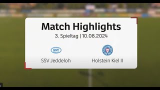 Highlights SSV Jeddeloh II  Holstein Kiel II [upl. by Gall]