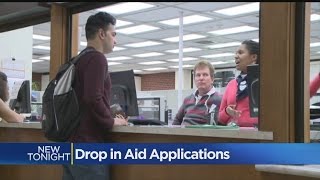 Financial Aid Applications By Undocumented Students Drop In California [upl. by Thorman]