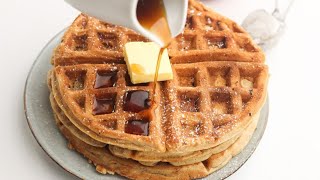 Best Apple Pie Waffles Recipe [upl. by Ycnan]