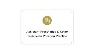 Assistant Prosthetics amp Ortho Technician Vocation Practice [upl. by Itnaihc2]