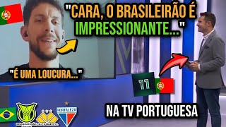 PORTUGUÊS QUE JOGA O BRASILEIRÃO FALOU COM TV PORTUGUESA IMPRESSIONADO • FIGUEIREDO DO CRICIÚMA [upl. by Charlotta]