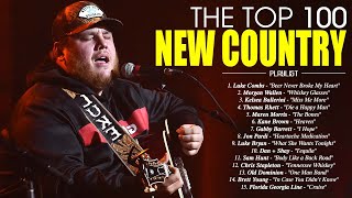 Top 100 Country Music Playlist 2024  Luke Combs Jason Aldean Morgan Wallen Kane BrownLuke Bryan [upl. by Angeline]