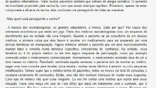 a Vacina com casos de cura de artrite reumatoide cura de lupus Dr Genésio Pacheco da Veiga x264 [upl. by Kirven]