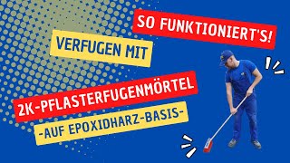 2Komponenten Pflasterfugenmörtel auf EpoxidharzBasis  trendyBAU  unkrautfreie Fugen [upl. by Maclaine]