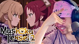 Norn and Aisha 💛❤️  Mushoku Tensei Season 2 Episode 16 REACTION [upl. by Tavie755]