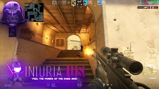 CS2  Premier HvH  rage highlights 11  ft Iniuriaus [upl. by Sebastiano]