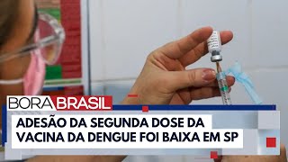 Apenas 27 das crianças tomaram 2ª dose da vacina da dengue em SP  Bora Brasil [upl. by Alledi757]