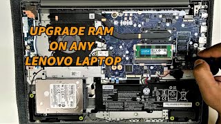 Lenovo Laptop RAM upgrade  How To  IdeaPad 3  15IIL05  S145  330S [upl. by Ardena]