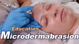 Microdermabrasion Facial  beauty tutor full demo  benefits and before and after pictures 2021 [upl. by Valeria]