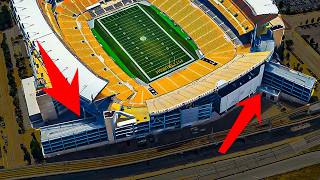 Weird Areas Inside NFL Stadiums [upl. by Rowan545]