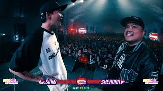 Sinio Vs Shernan Rebuttals  Fliptop Battles [upl. by Ysus]