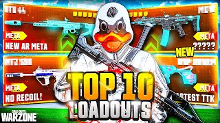 TOP 10 BROKEN META Loadouts in Warzone [upl. by Mcdonald]