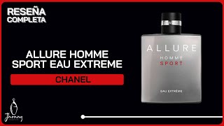 Allure Homme Sport Eau Extreme de Chanel  Reseña Completa [upl. by Plantagenet]