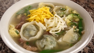 Dumpling soup Manduguk 만두국 [upl. by Truk853]