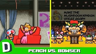 Super Mario Election Bowser vs Peach [upl. by Nivrag]