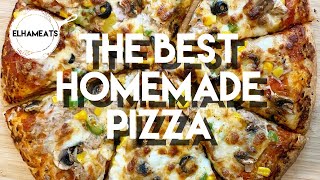 The Best Ever Homemade Pizza Recipe  From Start To Finish  Pizza Dough  بهترین آموزش پیتزا خانگی [upl. by Nedgo345]