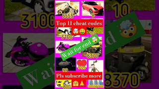 Top 11 cheat codes 2024 💯🤯  Indian bike driving 3d 👍🤑  shorts gaming trending youtubeshorts [upl. by Ahseka295]