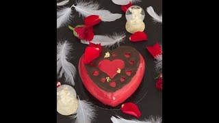 Le Tuto Pâtisserie  Le coeur ChoKo Griotte  Saint Valentin [upl. by Maiah]