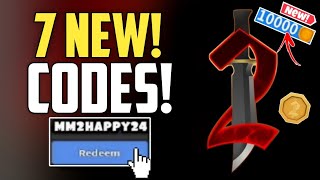 Update⚡ MURDER MYSTERY 2 CODES  CODES FOR MM2  MM2 CODES  ROBLOX MM2 CODES [upl. by Essilevi]